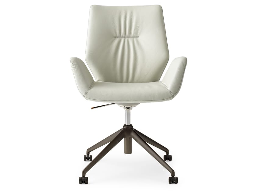 Регулируемое по высоте вращающееся офисное кресло на насесте LEOLUX LX LXR02 ARCH-00069369