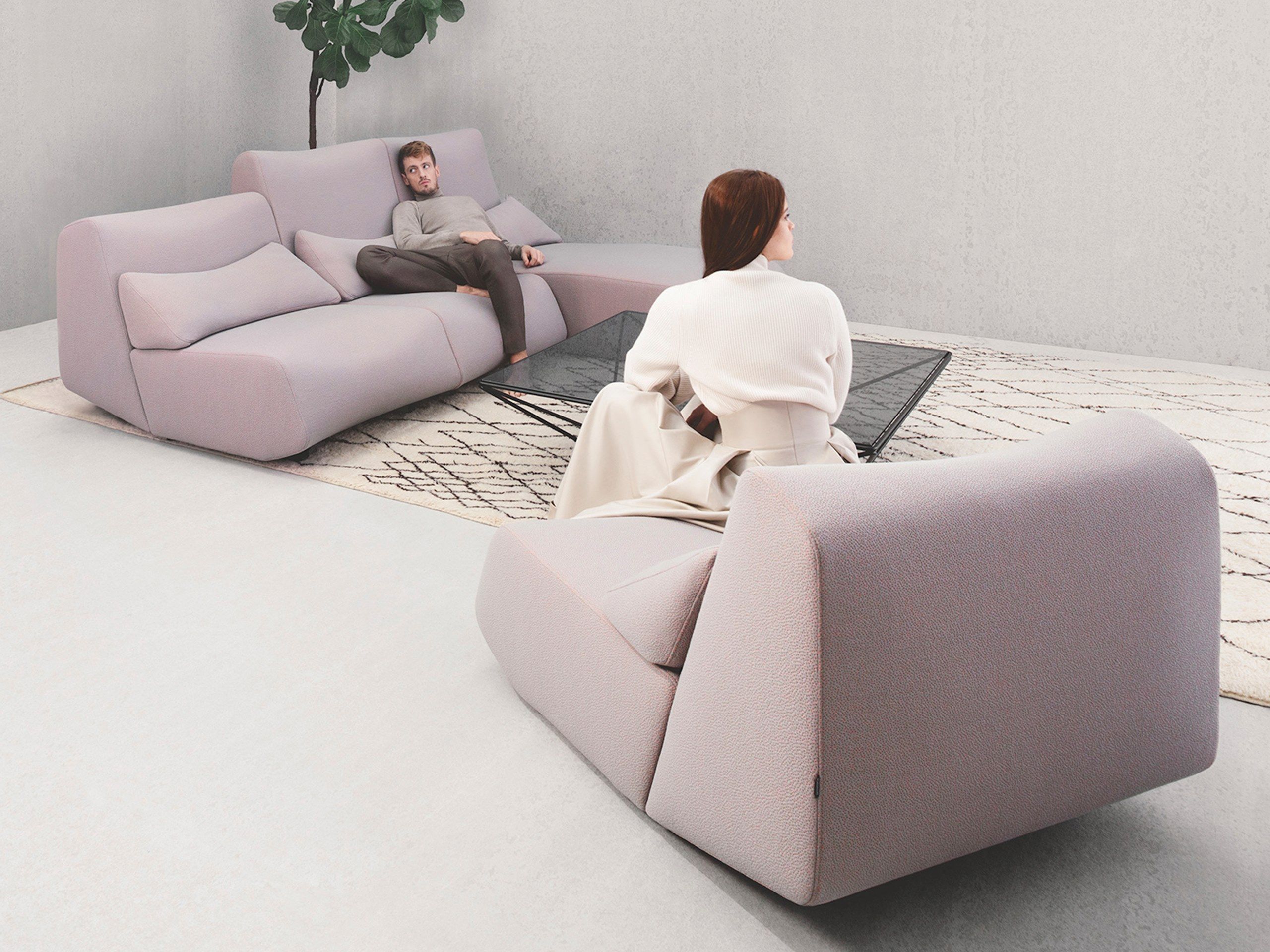 Тканевое кресло с высокой спинкой prostoria Absent ARCH-00017034 - Вид №1