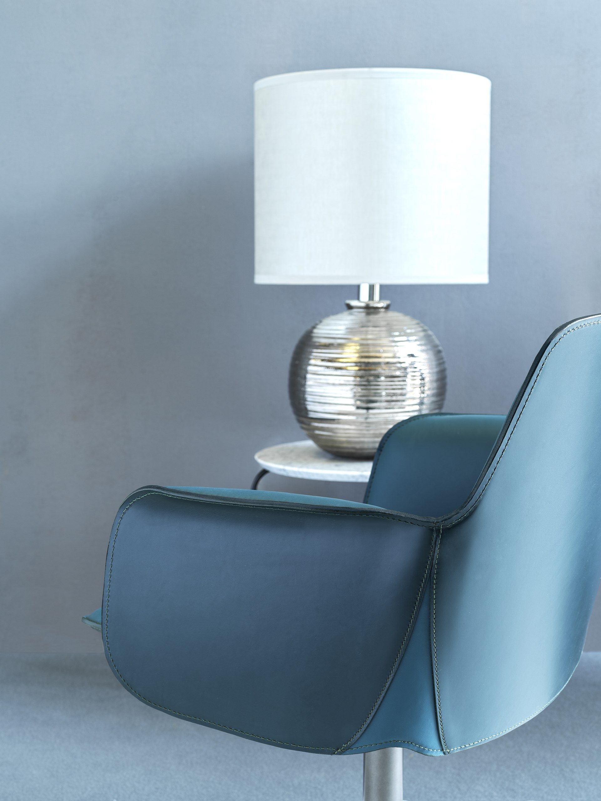 Кожаный спиц поворотный стул Fasem Electa ARCH-00146817 - Вид №2