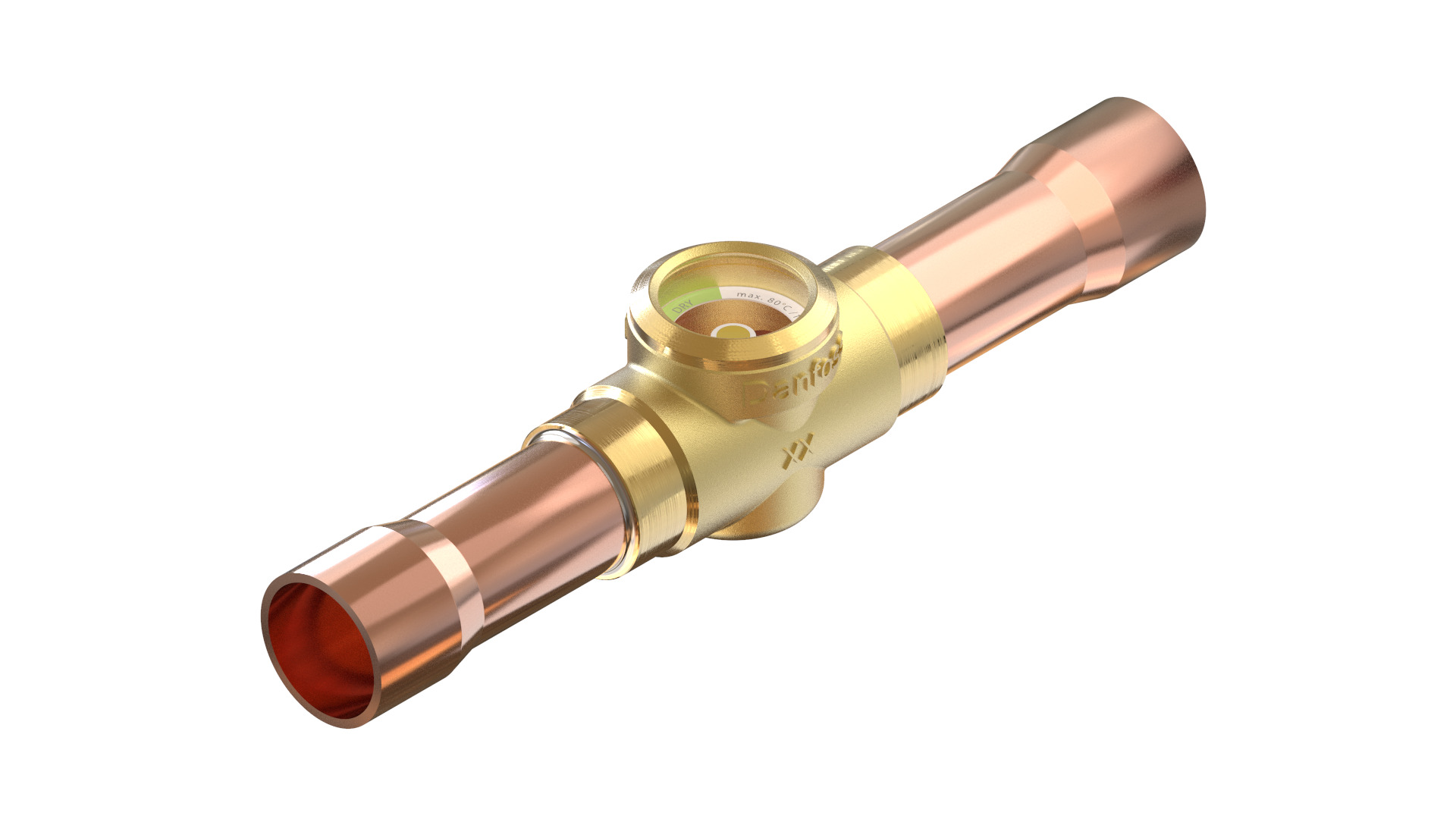 Danfoss SGP N — Смотровые стекла с индикатором влажности SGP 12s N Cтекло cмотровое 014L0183  - Вид №12