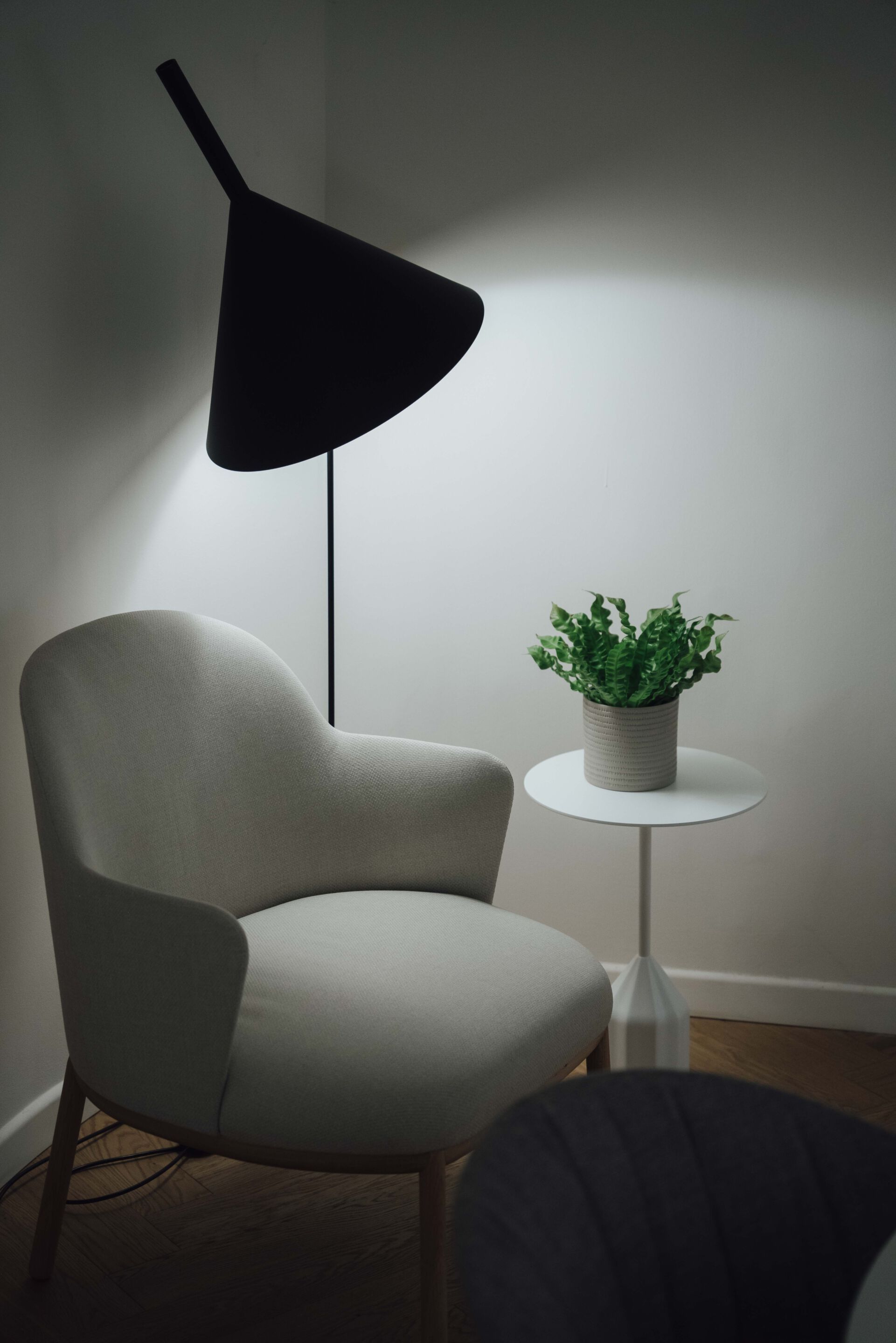 Регулируемая металлическая напольная лампа Vertigo Bird воронка ARCH-00040990 - Вид №5