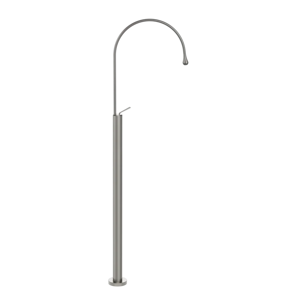 Смеситель для умывальника 33630 147 Gessi Goccia ХРОМИРОВАННЫЙ МАТОВЫЙ 33630147