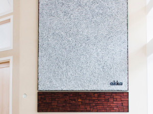 Декоративные панели из сосновых игл