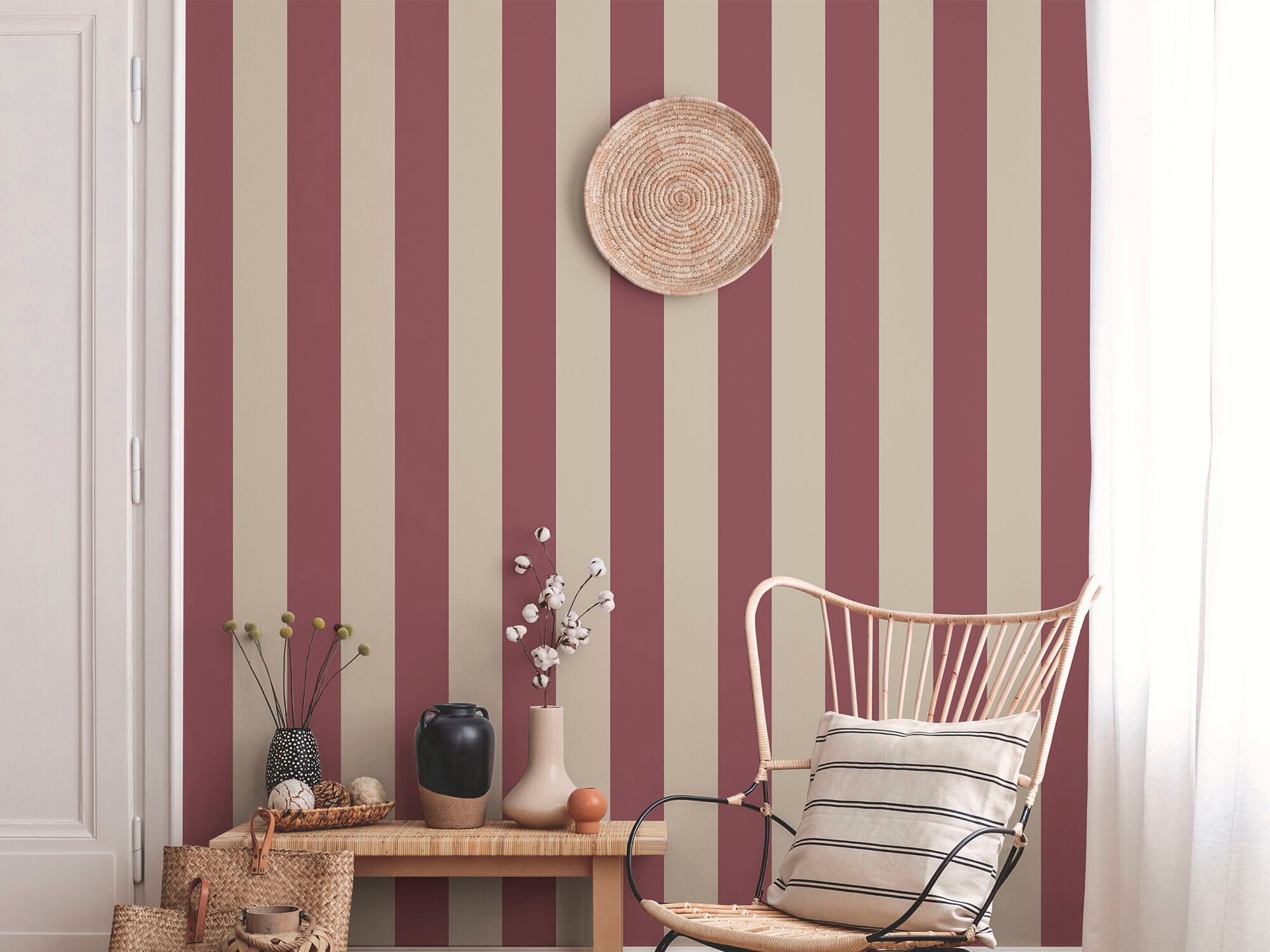 Полосатые обои ICH Essential Stripes ARCH-00043217