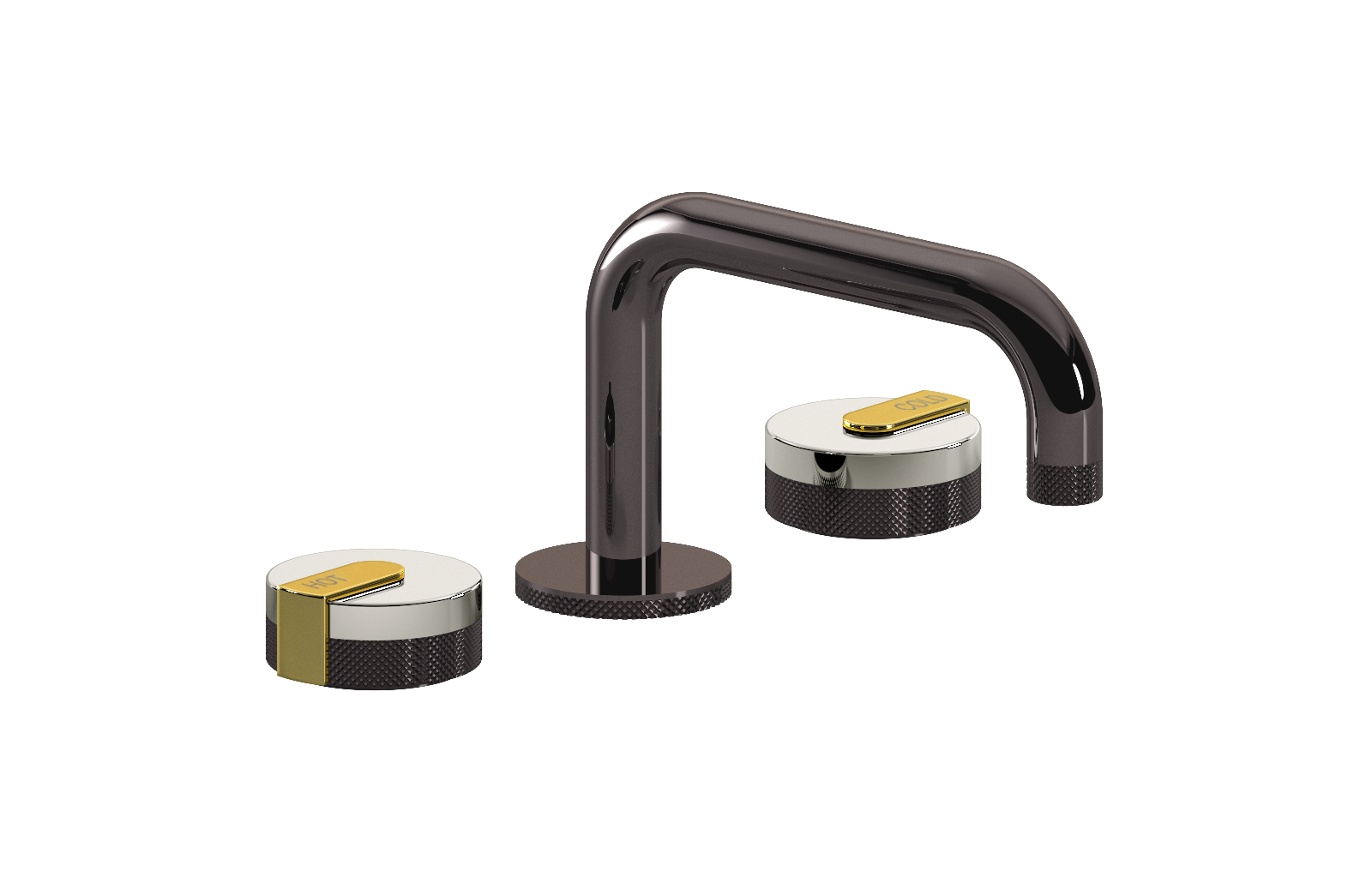 E-11510-R1PC-L1AU-OX Смеситель для умывальника на 3 отвертия GRAFF MOD+