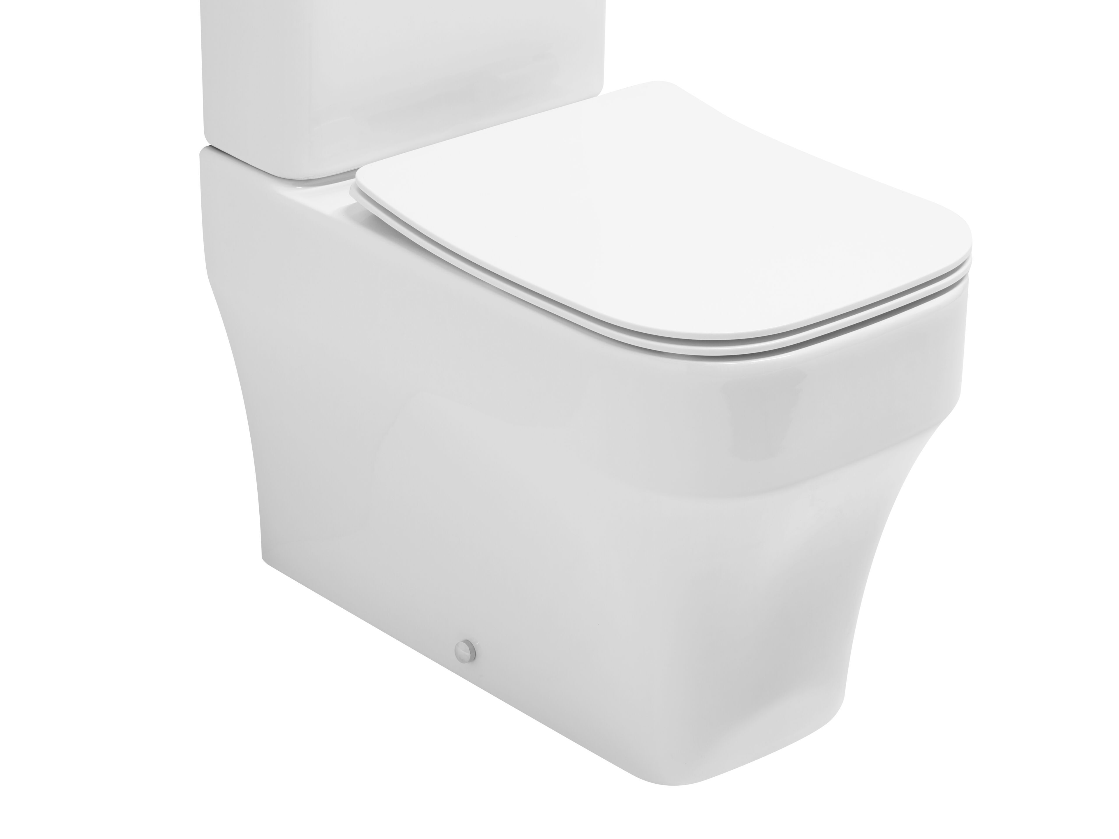 Цельный туалет в напольном стекле Olympia Ceramica Synthesis Eco ARCH-00033988 - Вид №1