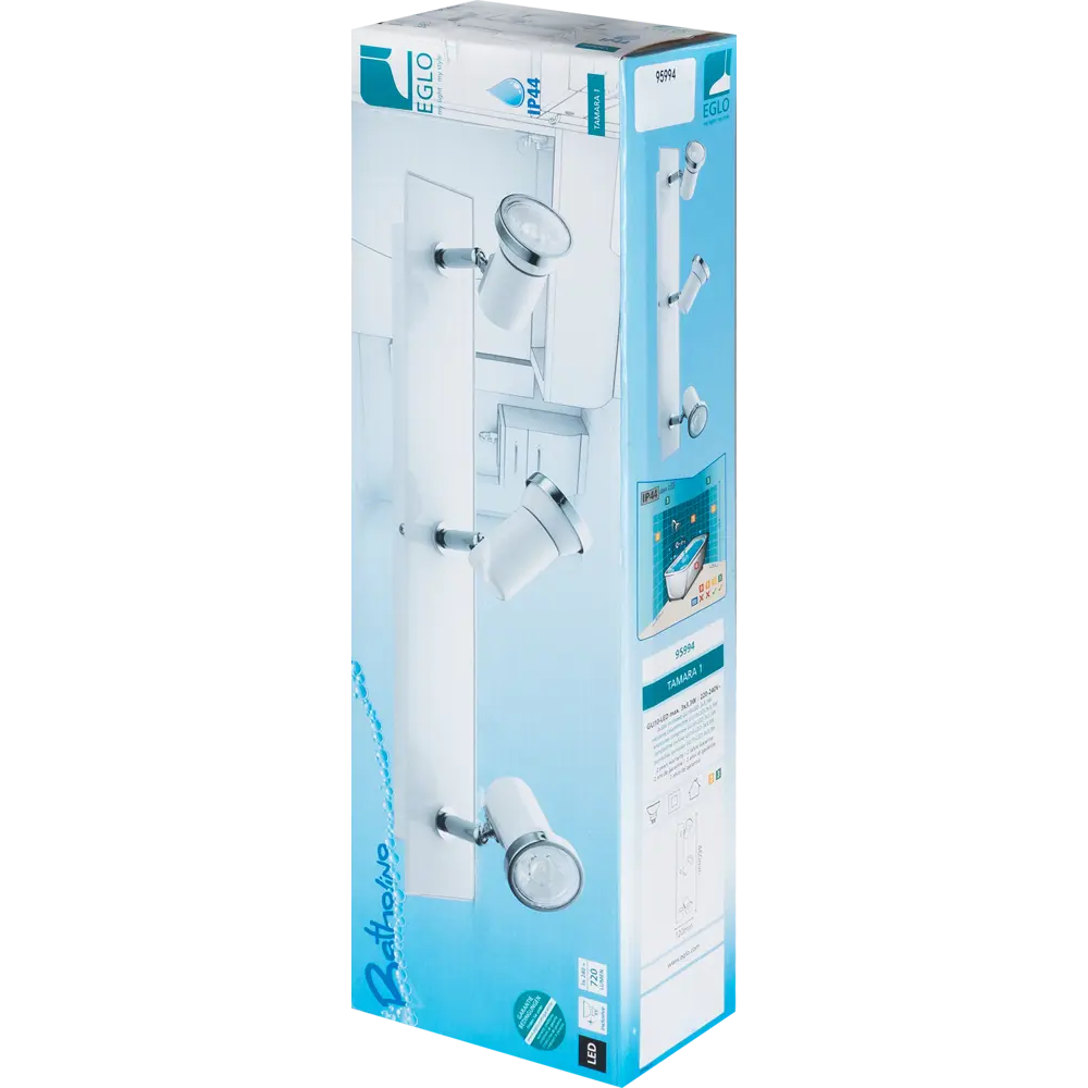 Поворотный светильник Eglo «Tamara» 3хGU10х3.3 Вт IP44 STLM-2070730 - Вид №5