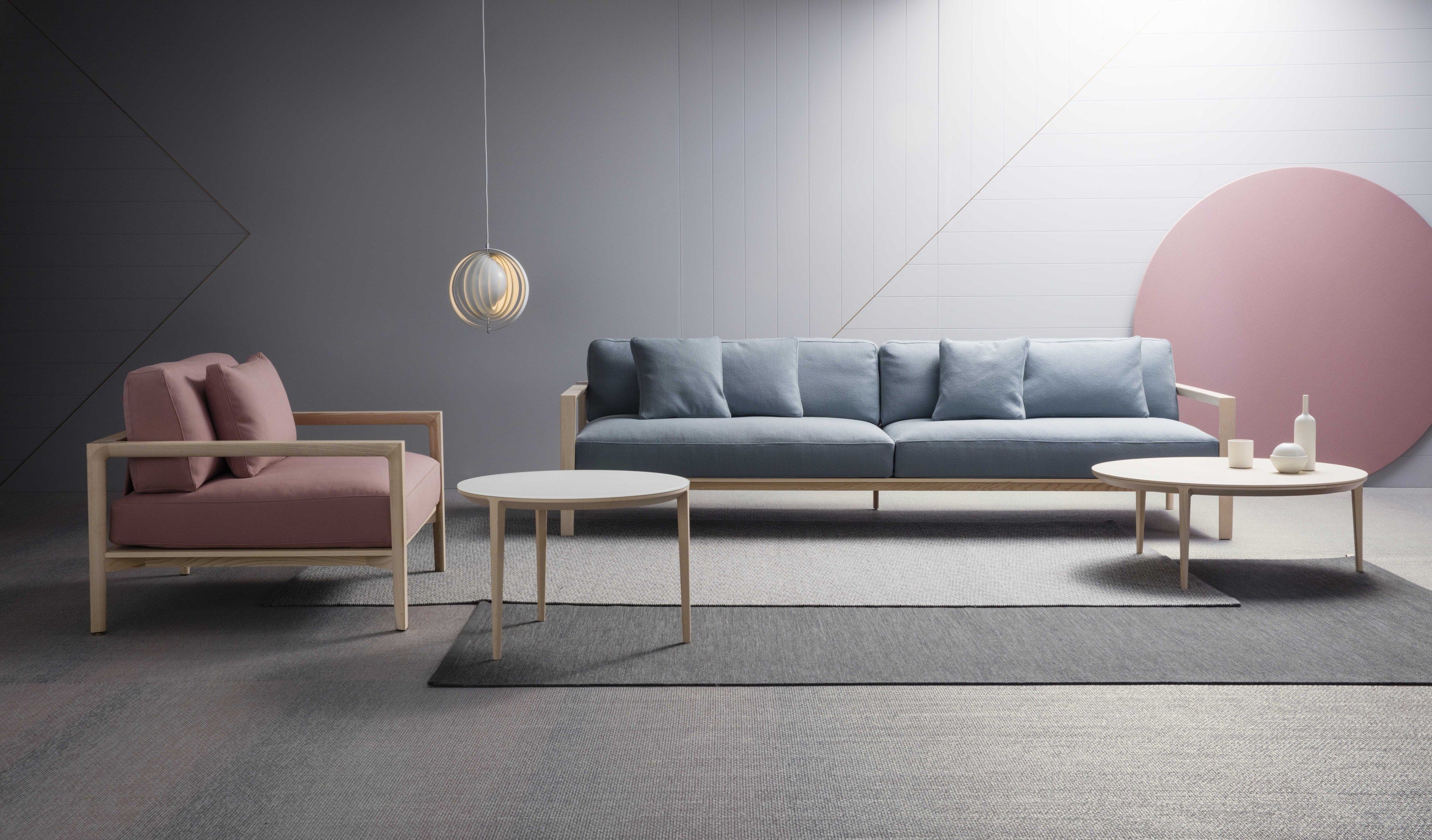 Круглый деревянный и стеклянный журнальный столик SP01 Etoile ARCH-00094247 - Вид №16