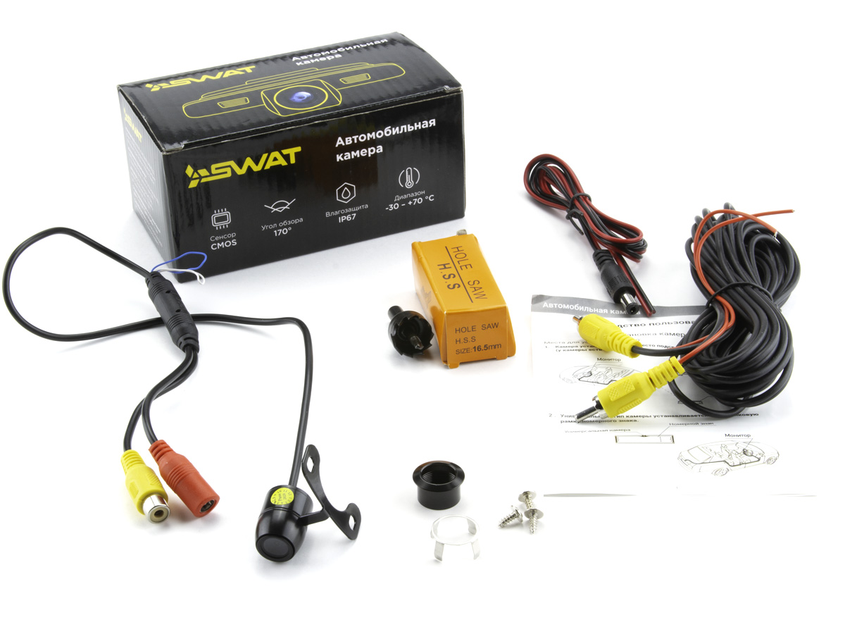 9212060 Камера заднего вида SWAT VDC-414 STDN-0043077 - Вид №3