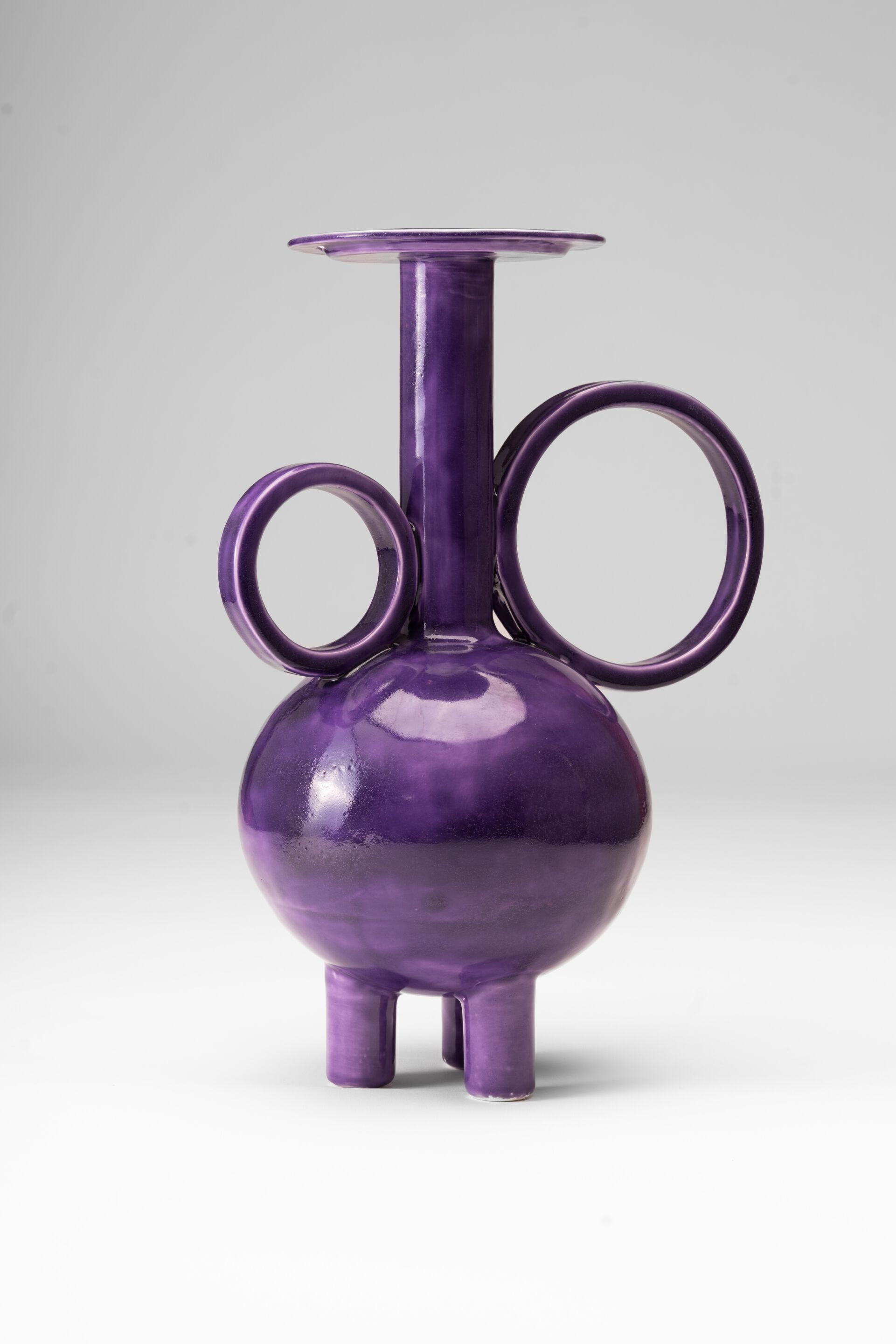 Керамическая ваза ручной работы Paolo Santangelo картезианская ARCH-00092341 - Вид №6