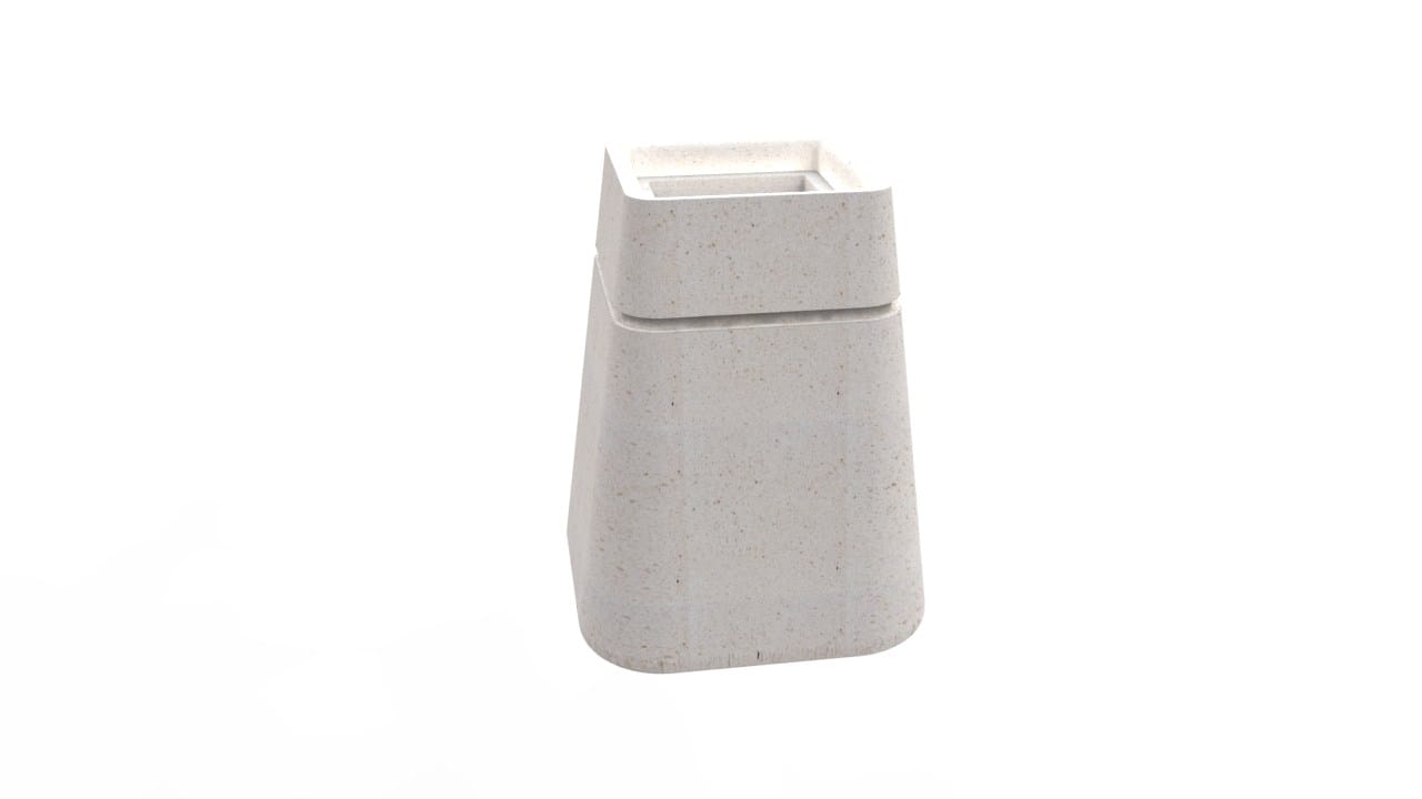 Восстановленные каменные стойки для мусора Viscio Urban Design KONE ARCH-00056495 - Вид №8