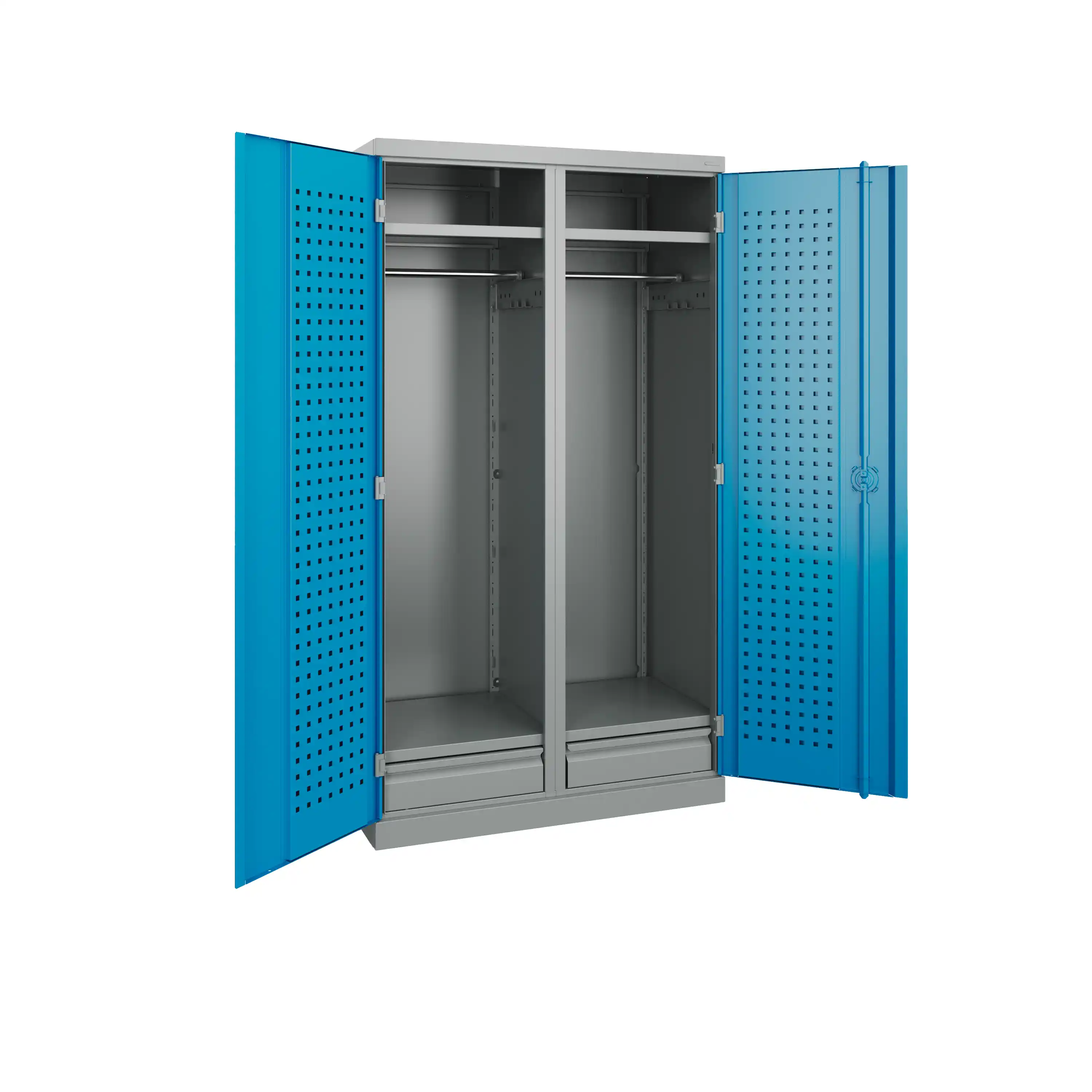 Шкаф металлический инструментальный TNC 182.2B.4S-2C Верстакофф 180402