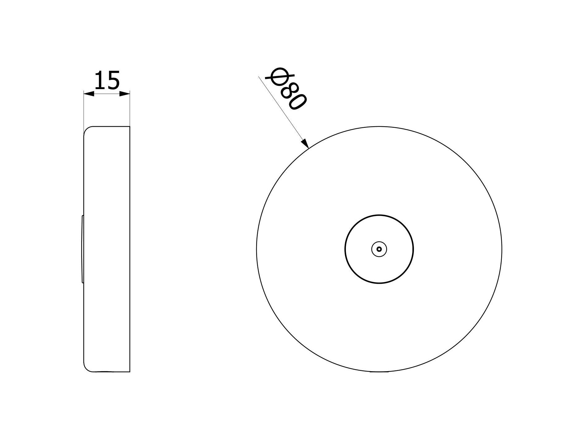 Стальная боковая насадка для душа IB Shower &amp ARCH-00055440 - Вид №2