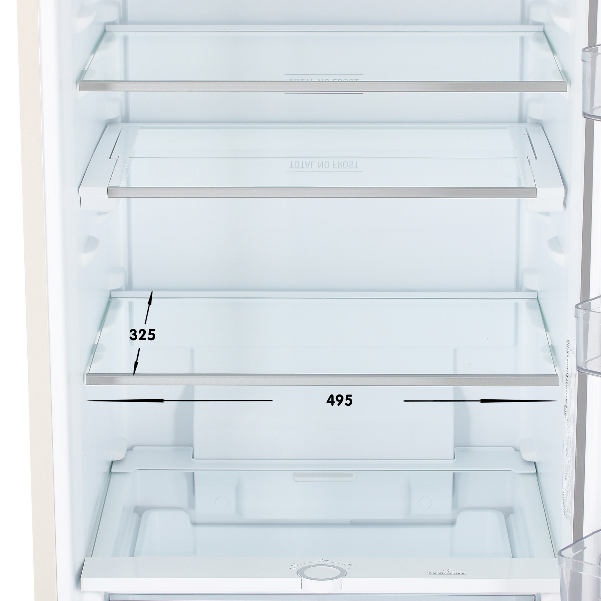 5450501 Холодильник с морозильником   Hotpoint HT 7201I AB O3 бежевый STDN-0095167 - Вид №8