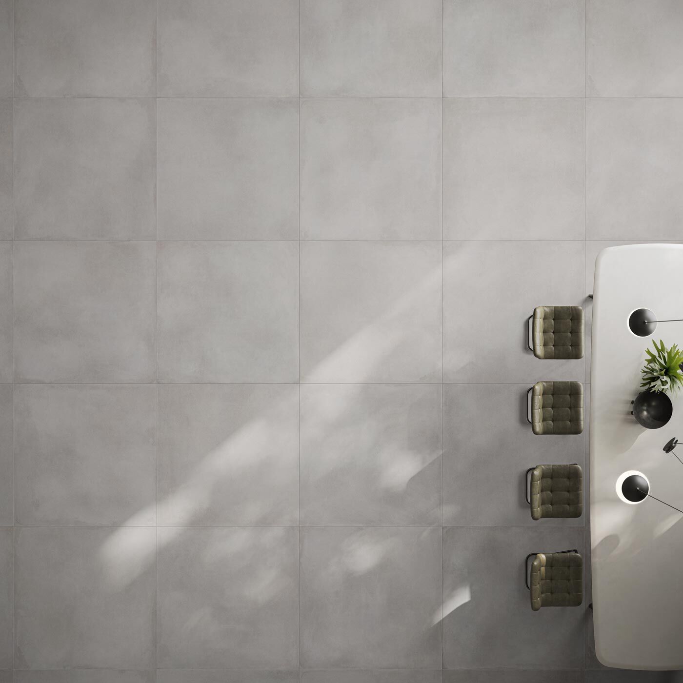 Пол/облицовка керамогранита с эффектом цемента NOVOCERAM UTOPIE ARCH-00099472 - Вид №6