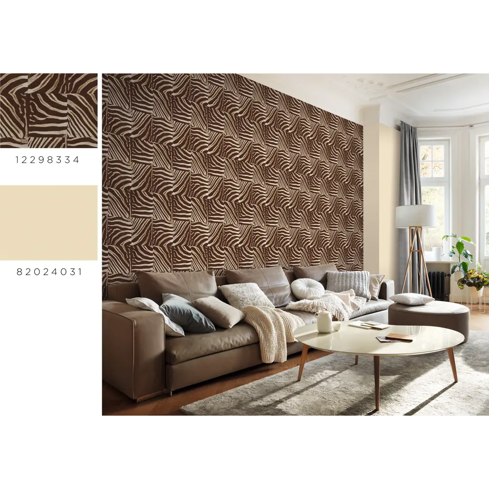 Обои флизелиновые Inspire жёлтые 1.06 м 636888 CAROLYN STLM-2057871 - Вид №3