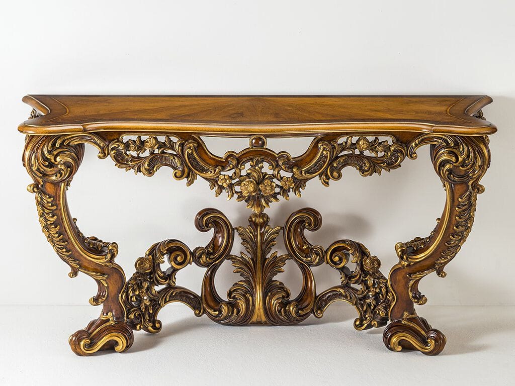 Консоль из массива дерева OAK Галерея ARCH-00072310 - Вид №1