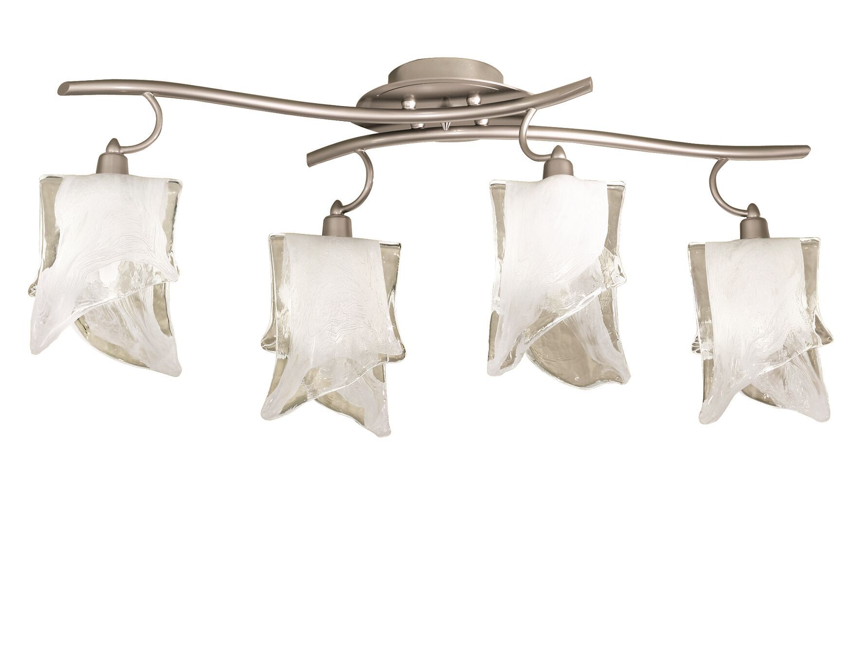 Стеклянный светодиодный потолочный светильник Cremasco Illuminazione ONDA ARCH-00123946