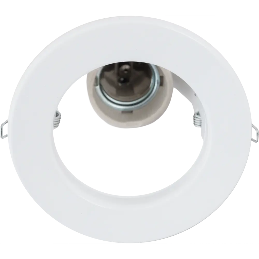 Светильник встраиваемый R63, E27x60 Вт, цвет белый ITALMAC STLM-2090224 - Вид №1