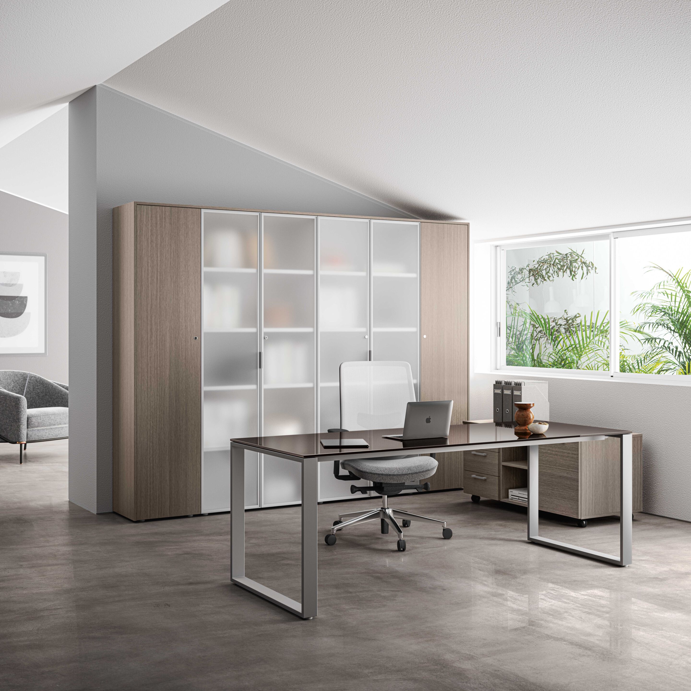 Стол / Стол для совещаний со стеклянной столешницей About Office Funny ARCH-00023704 - Вид №1