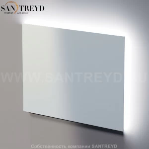Agape NUDO LED Прямоугольное горизонтальное зеркало с LED подсветкой: длина 80 см, высота 60 см ASPE0806