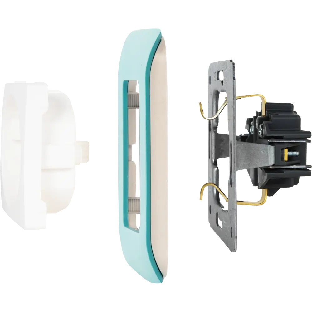 Рамка для розеток и выключателей Lexman Cosy 2 поста, цвет темная бирюза STLM-2125927 - Вид №3