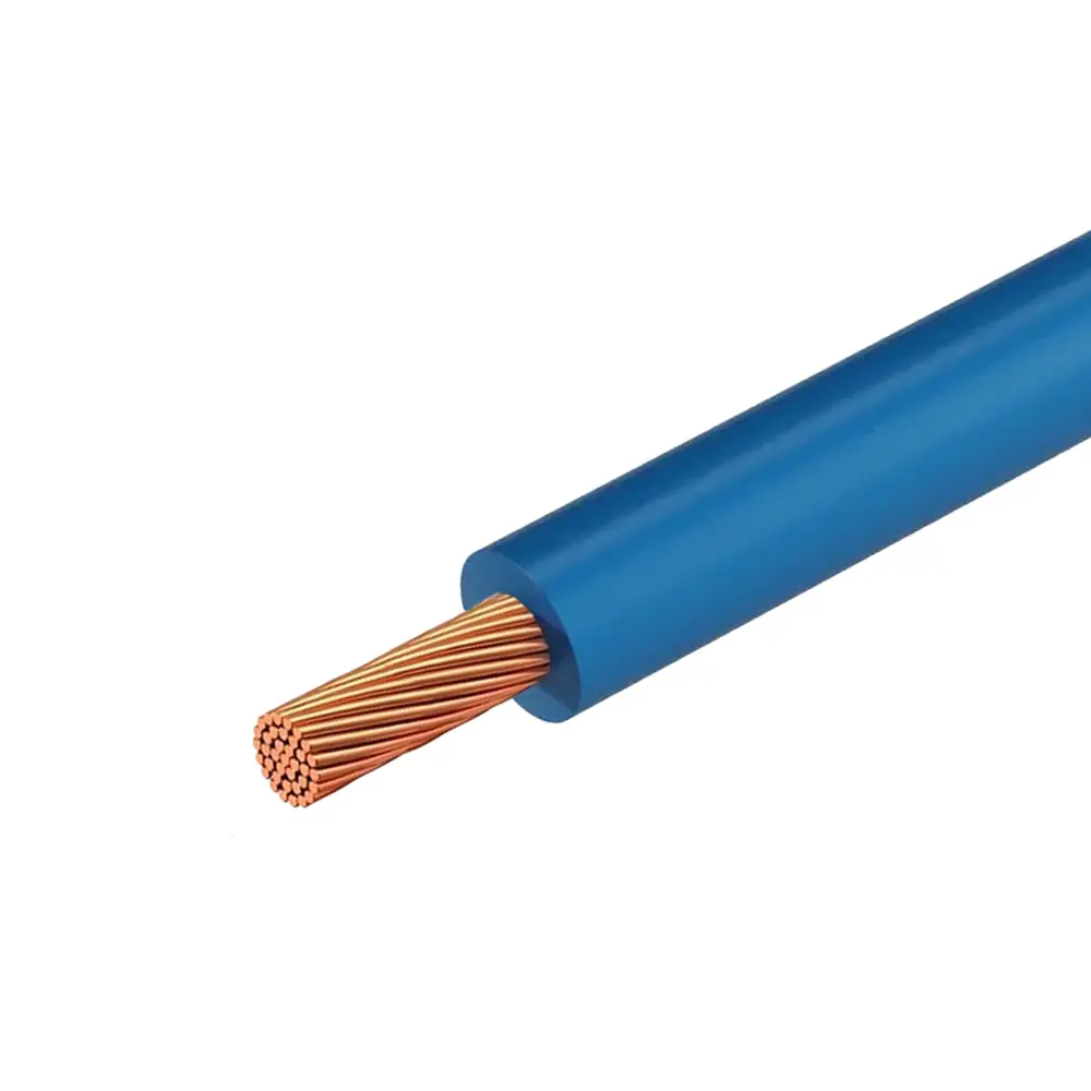 Провод ПуГВнг LS 1x6 на отрез цвет синий 89436853 STLM-2092922 Santreyd 