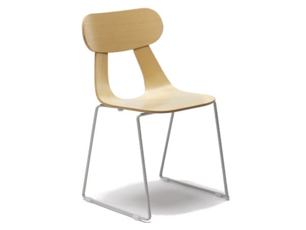 Штабелируемый стул из ясеня Zilio A&C RAPA M ARCH-00063453