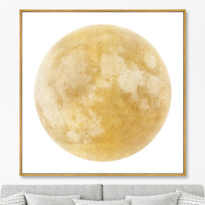 90603657 Репродукция картины на холсте "Full Lunar. on a white" 105x105 см STLM-0302609 КАРТИНЫ В КВАРТИРУ