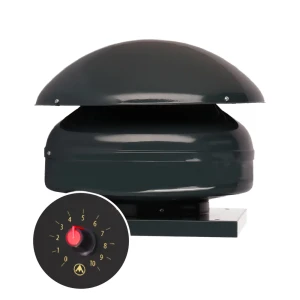 91886705 Вентилятор крышный Dospel WD BLDC ⌀290x290 мм 1650 м³/ч цвет черный/золотистый STLM-1370771