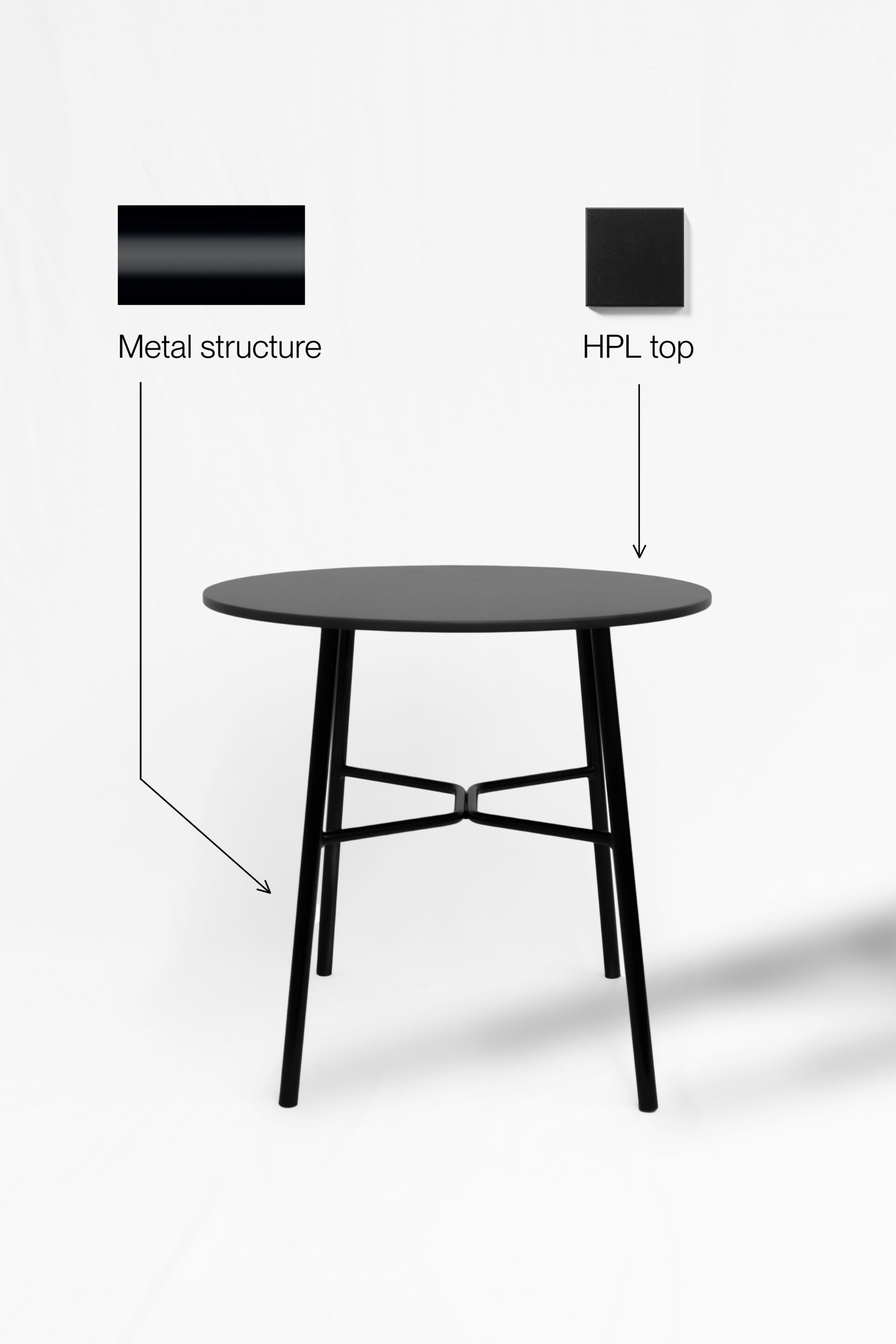 Круглый низкий журнальный столик в HPL TrabA' TrabA ' - Limited Edition ARCH-00088816 - Вид №3