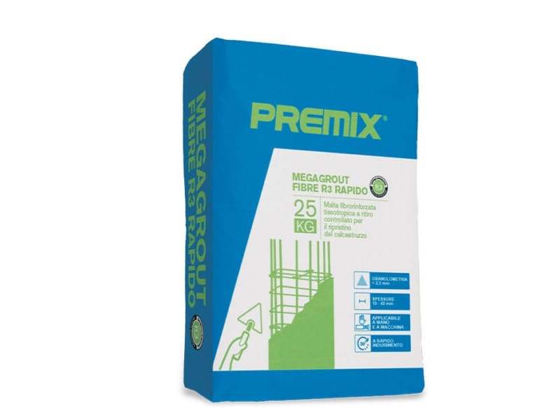 Тиксотропный волокнистый раствор для восстановления cls Premix MEGAGROUT FIBRE RAPIDO ARCH-00055814 - Вид №1