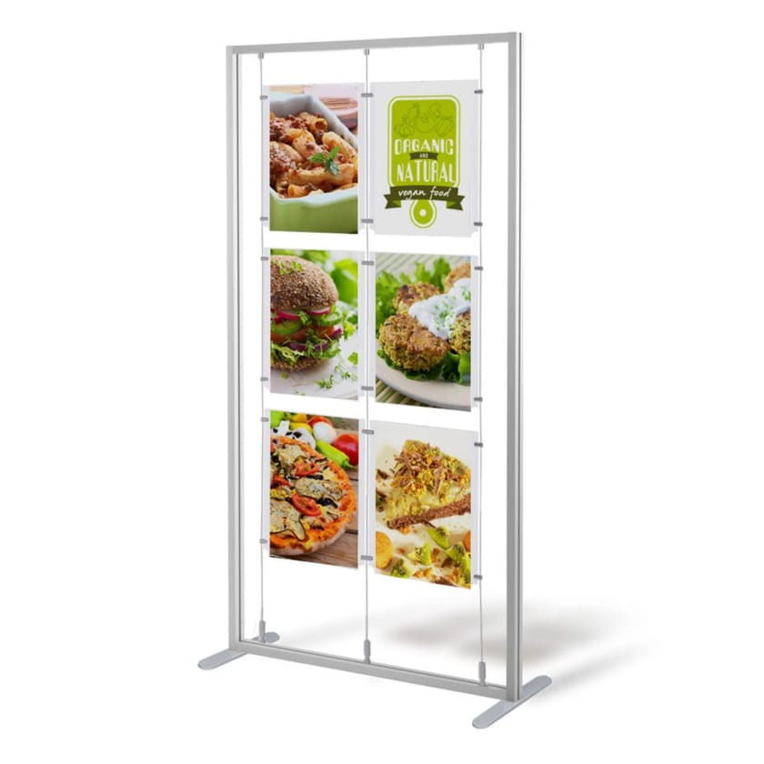 Двухсторонняя напольная витрина из плексигласа STUDIO T InUno ARCH-00025551