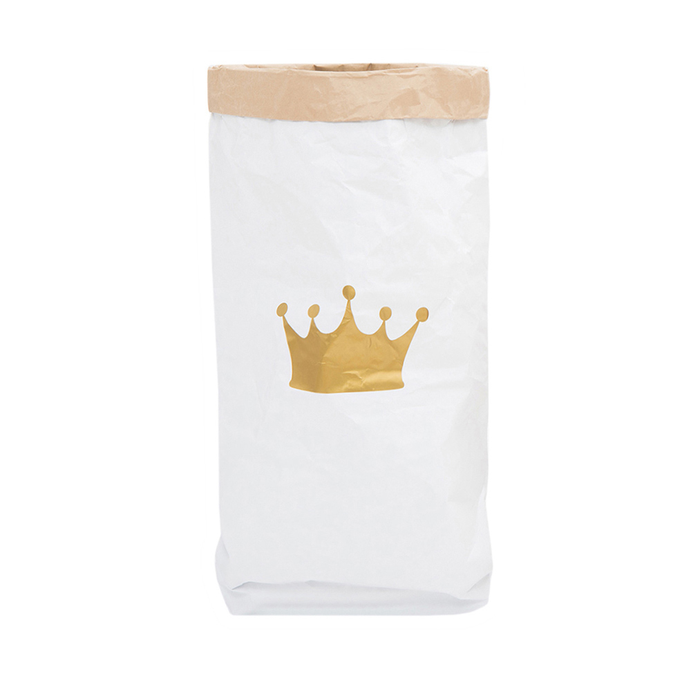 Эко-мешок для игрушек Big Crown из крафт бумаги VAMVIGVAM  282071 Белый;бежевый Santreyd  - Вид №4