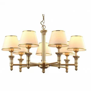 Подвесная люстра Arte Lamp Liguria A9185LM-7SG ARTE LAMP ДИЗАЙНЕРСКИЕ, LIGURIA 108421 Белый