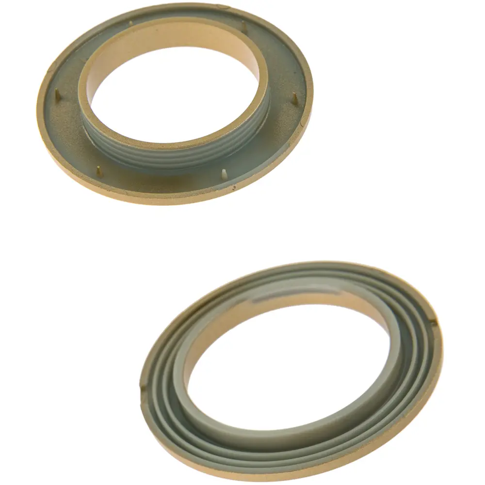 Люверс универсальный ø35 мм широкий цвет матовое золото 10 шт Santreyd STLM-2125876 - Вид №2