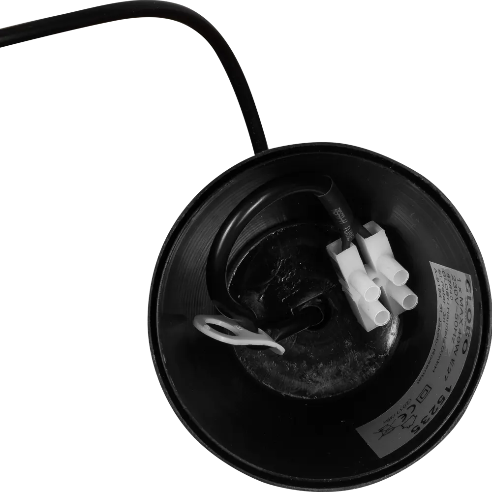 Светильник Globo 1xE2740 Вт, 30 см, цвет чёрный STLM-2172171 - Вид №7