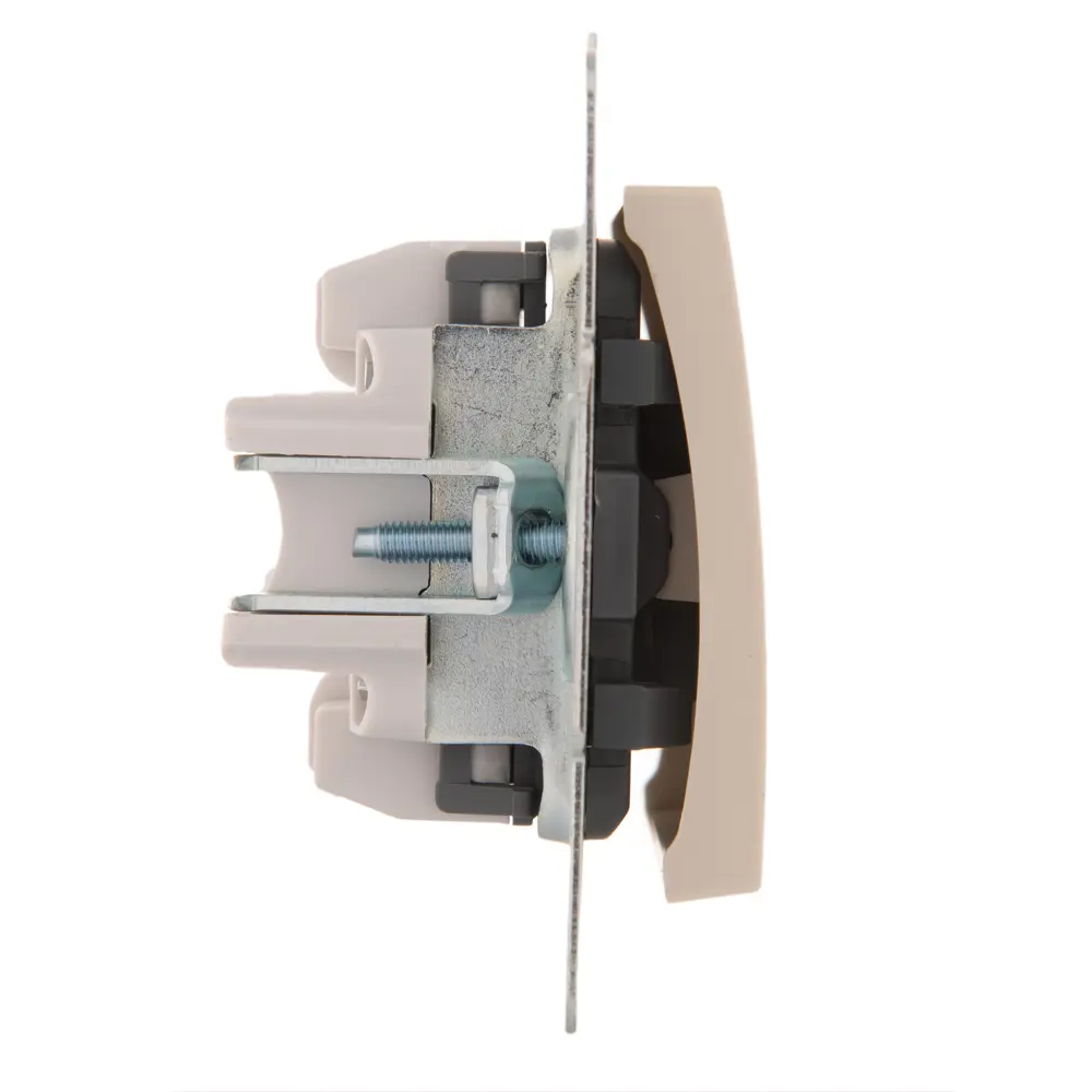 Выключатель Lezard Karina цвет кремовый STLM-2094475 - Вид №2