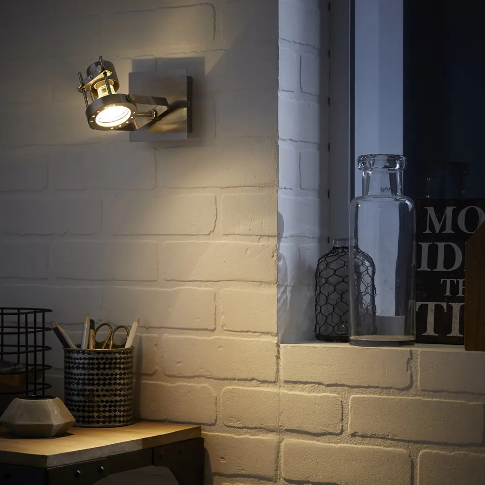 Спот поворотный Technic, 1 лампа, 0.5 м², цвет хром INSPIRE STLM-2166181 - Вид №3