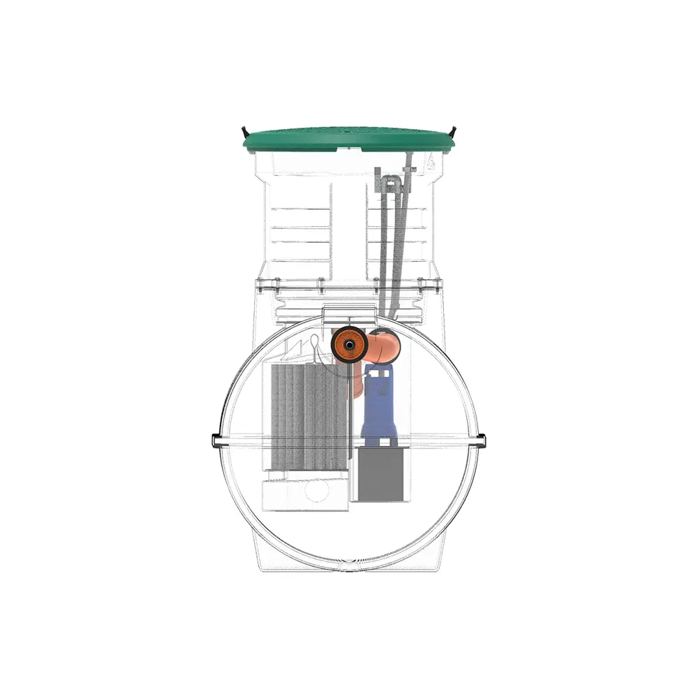 Септик трехкамерный Rostok Ground 4 Pro 1800 литров 660 л/сутки STLM-2129067 - Вид №11