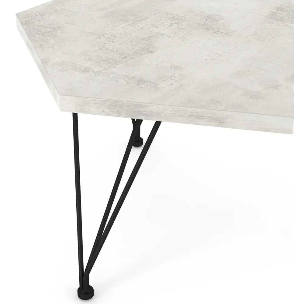 Журнальный столик Sheffilton овальный 52x60 см белый STLM-2021840 - Вид №2