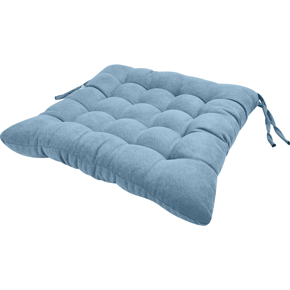 Подушка декоративная 38x38 см цвет серебристый LINEN WAY STLM-2120374 - Вид №1