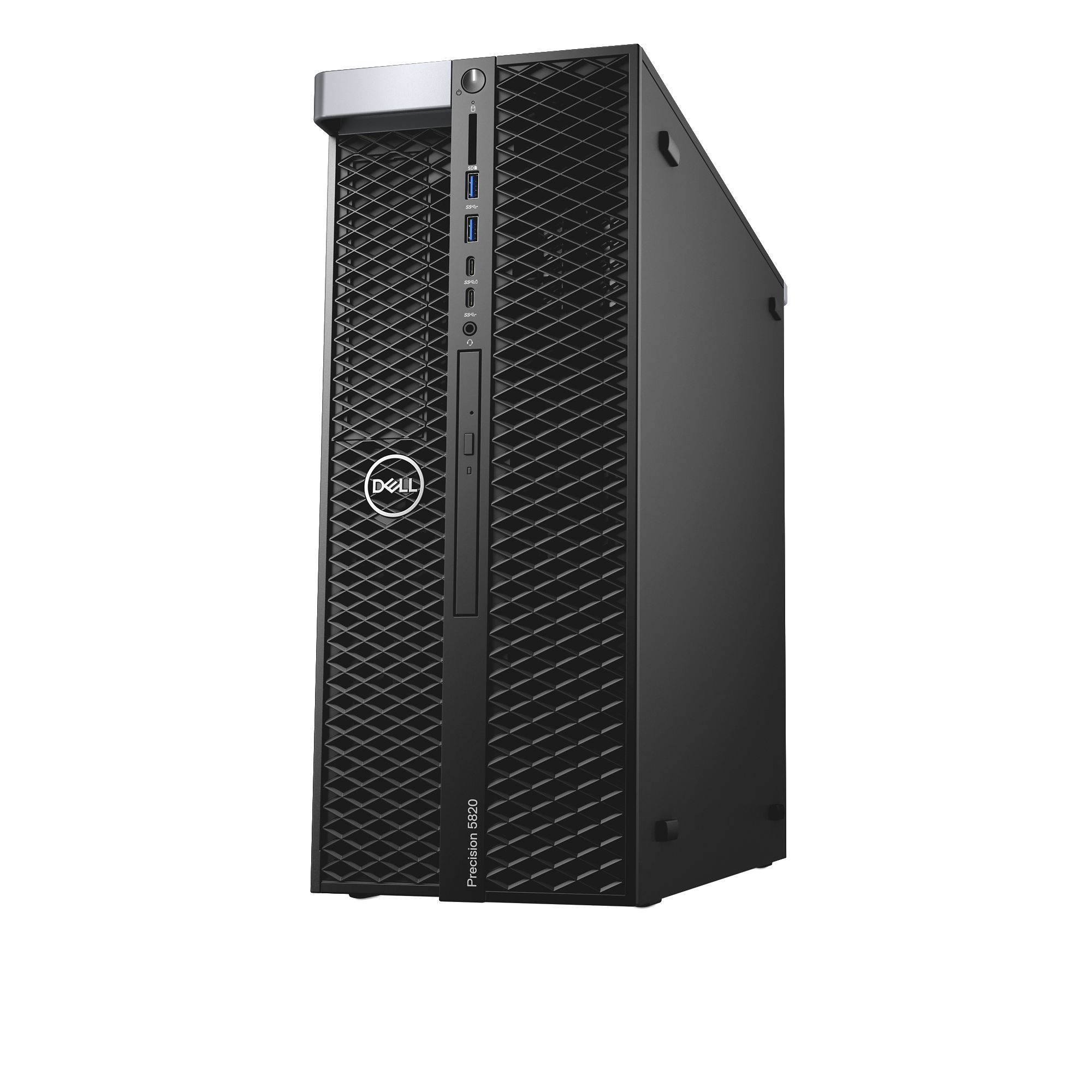 5820-2909 Precision t5820 rtx i9-10920x(3.5ghz, 12c), 32gb(2x16gb) ddr4 udimm 2666mhz, ssd 1tb pcie nvme, nvidia geforce rtx 3090 (24gb gddr6), dvd-rw,wifi,bt, win10 pro, keyboard, mouse, 3y basic nbd Dell Santreyd  - Вид №1