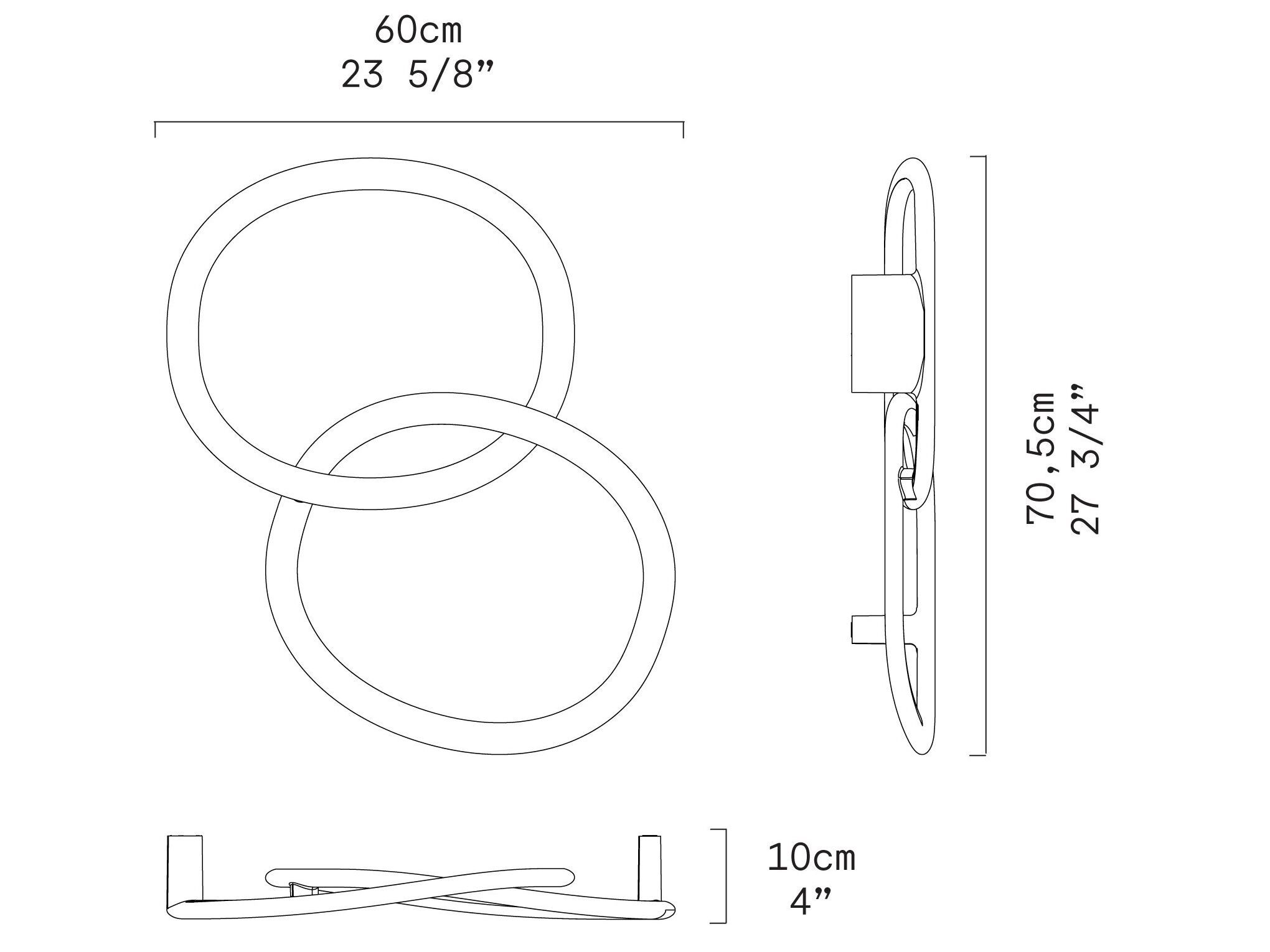 Полиуретановый настенный светильник / потолочный светильник Leucos OR ARCH-00027697 - Вид №5