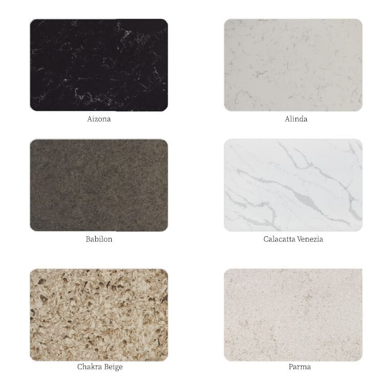 Круглый металлический стол с кварцевой столешницей Papell Design гостиница ARCH-00002061 - Вид №1