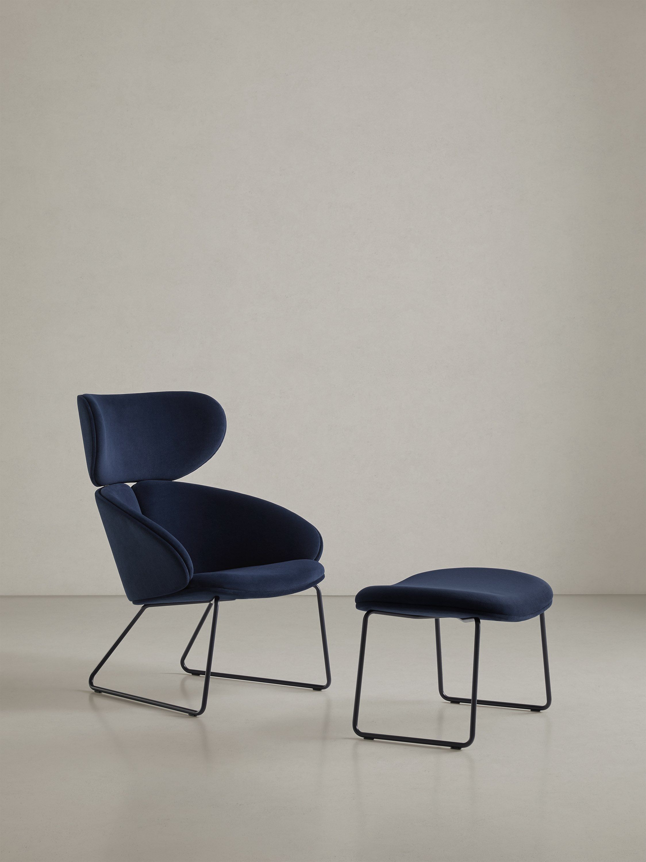 Тканевое кресло с подголовником Mobboli Peach ARCH-00099129 - Вид №7