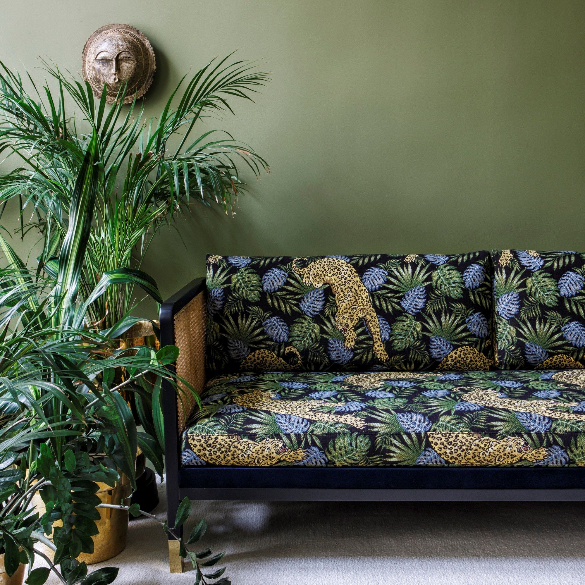 3-местный винтажный стиль бархатный диван RED EDITION плетеная ARCH-00061601 - Вид №2