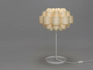 SENCE Светодиодная настольная лампа ручной работы из шпонированного дерева Mogen9