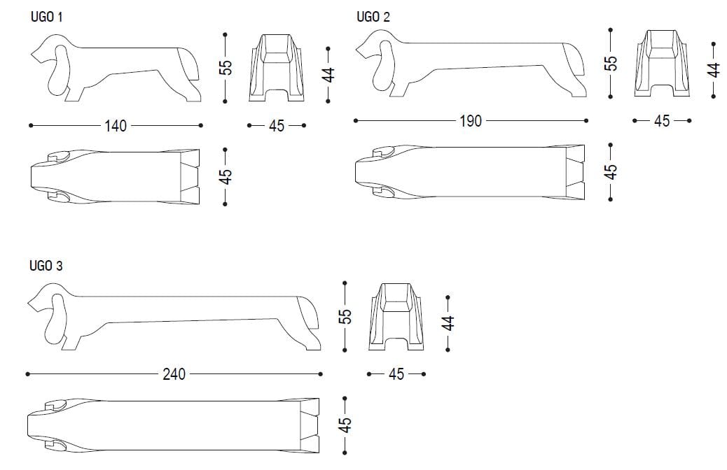 Кедровая скамья Riva 1920 UGO ARCH-00091185 - Вид №2