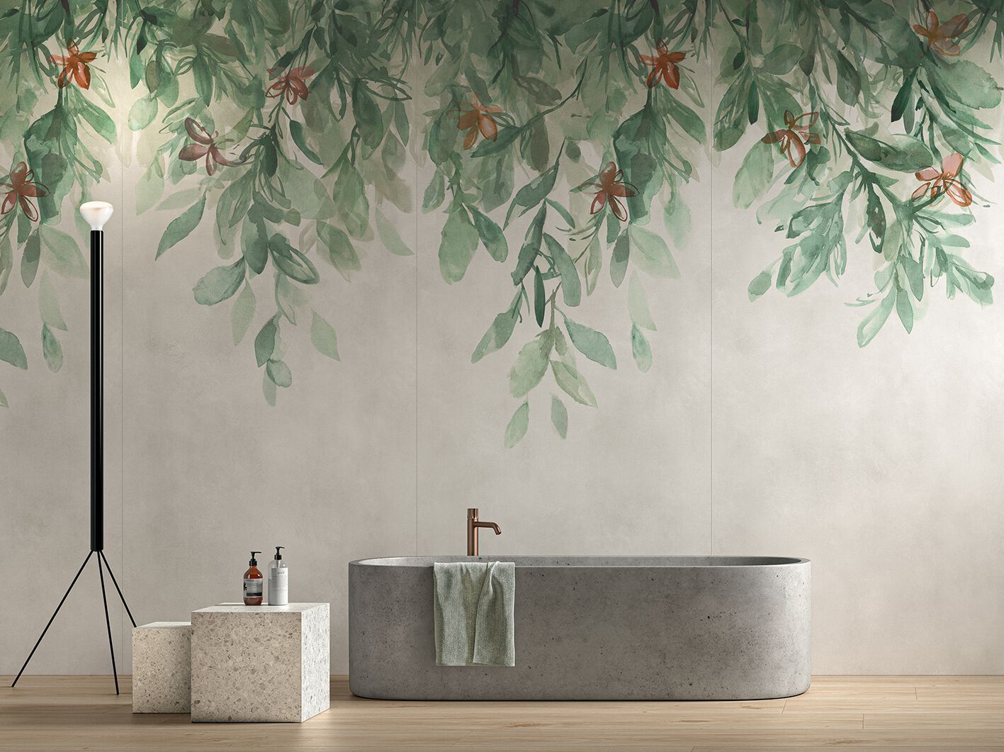 Напольное покрытие из керамогранита с эффектом ткани CERAMICA FONDOVALLE Dream ARCH-00137925